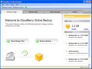 CloudBerry Online Backup screenshot